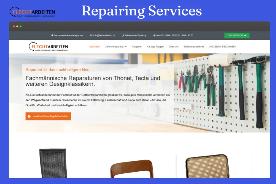 Flechtarbeiten Peter – Chair Caning Workshop, Germany