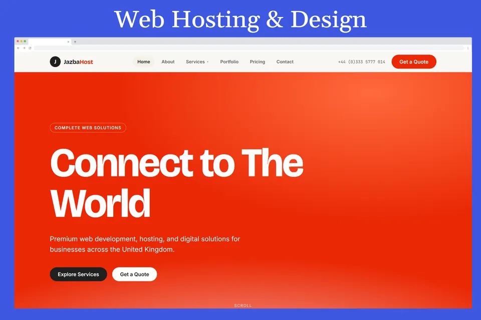 Jazba Host – Web Design & Hosting Company, UK