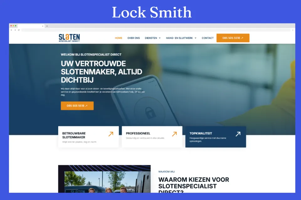 Slotenspecialist Direct – Locksmith, Netherlands